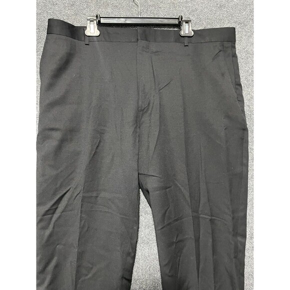 Kenneth Cole Reaction Men's Wool Separate Dress Pants, Black, Size 40 - Picture 2 of 11